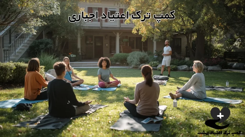 کمپ ترک اعتیاد اجباری در تهران